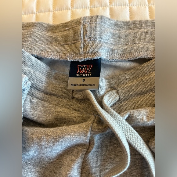 MV100 MV Sport Women’s Jamie Angel Fleese Sweatpants  60% Cotton 40% polyester - Picture 2 of 5